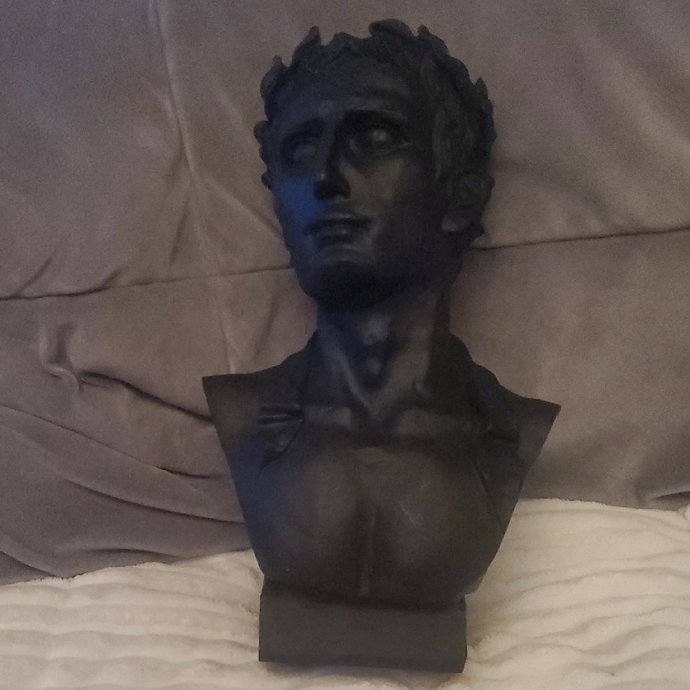 Black Bust Sculpture